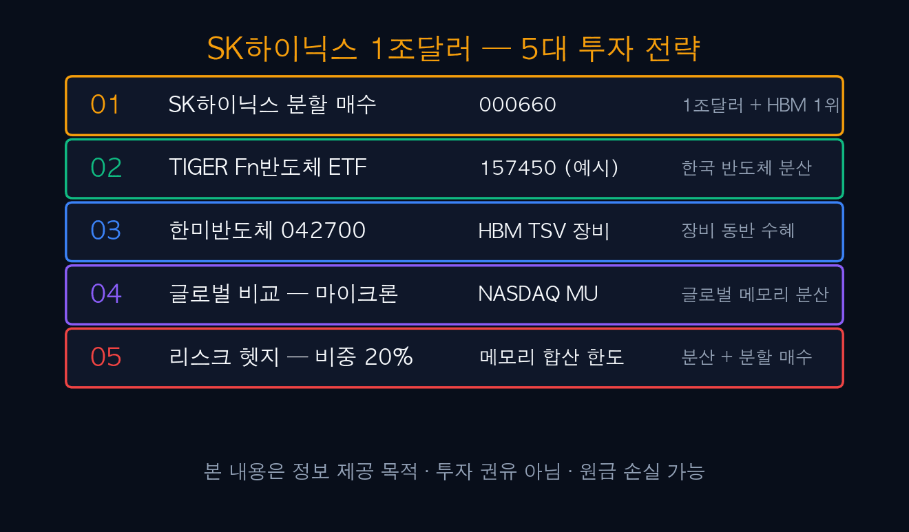 SK Hynix \$1T — 5 Investment Strategies