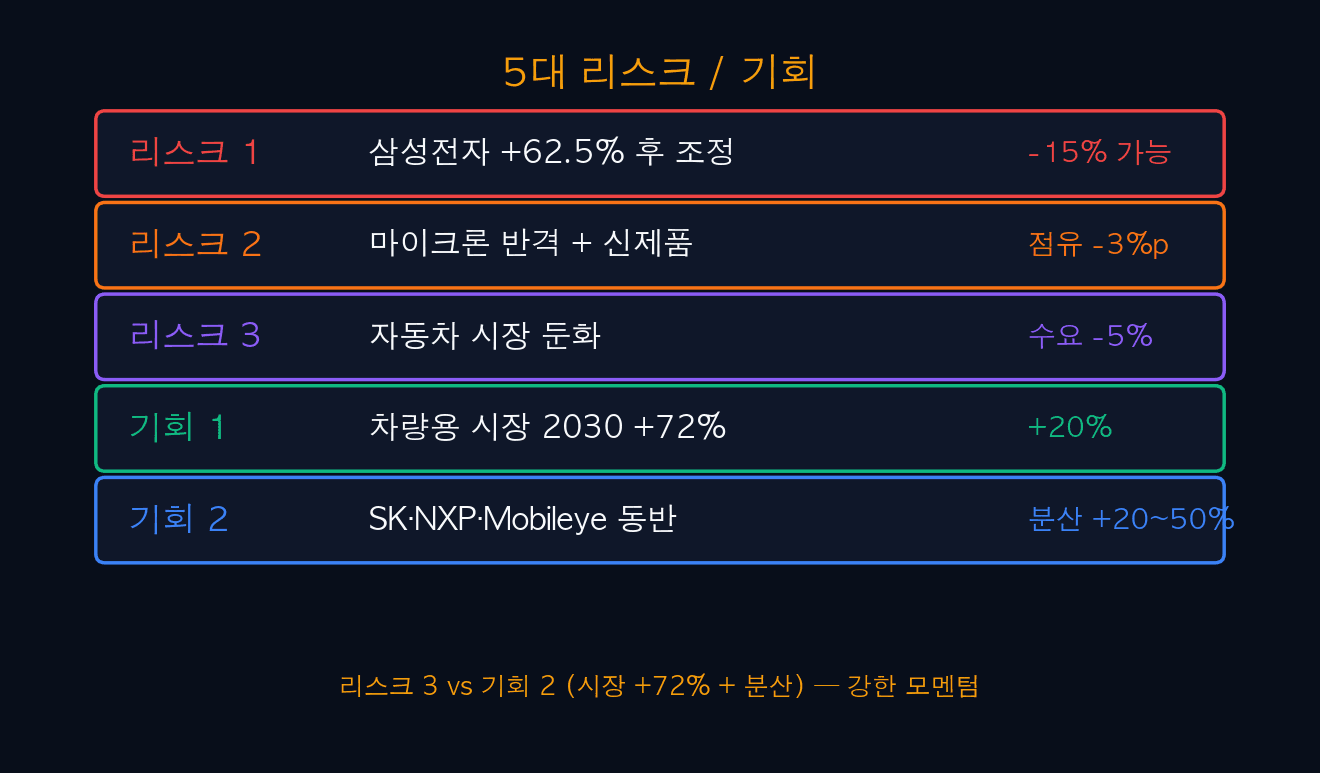 5대 리스크 / 기회
